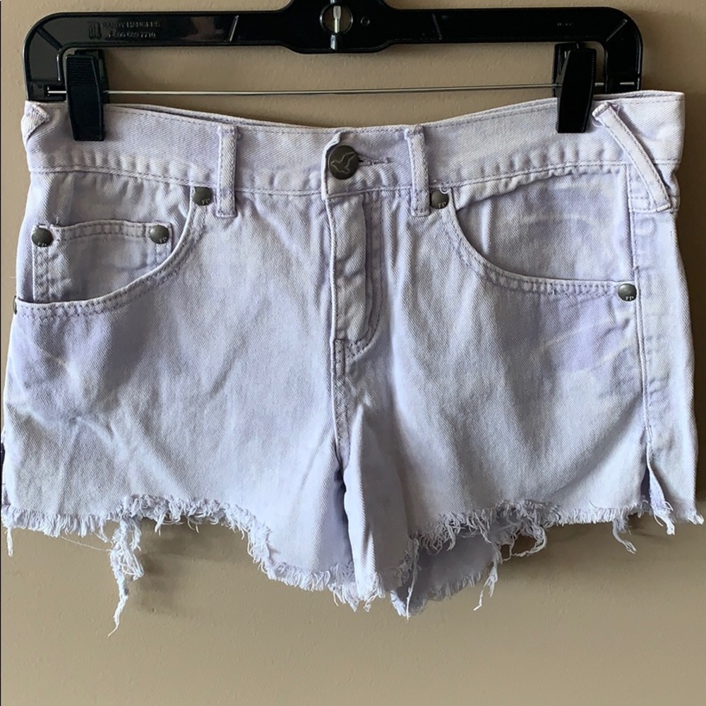 Free People Jean Shorts